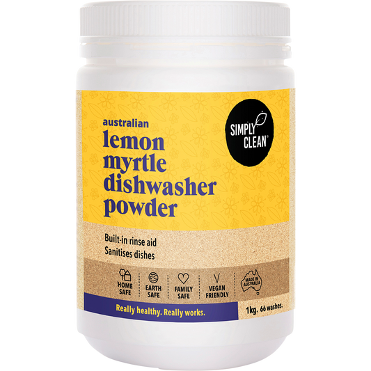 Simply Clean Dishwasher Powder Lemon Myrtle