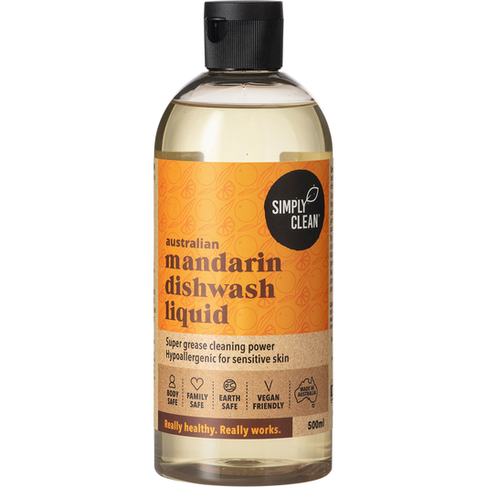 Simply Clean Dishwash Liquid Mandarin