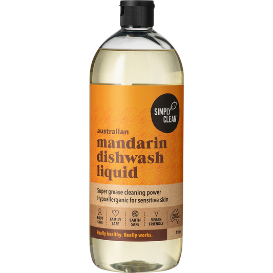 Simply Clean Dishwash Liquid Mandarin