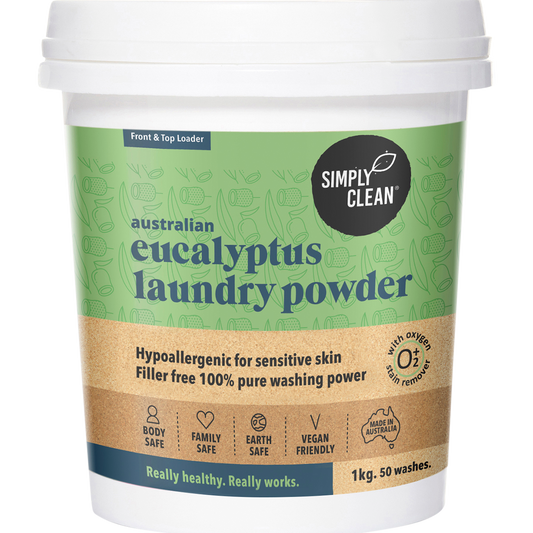 Simply Clean Laundry Powder Eucalyptus