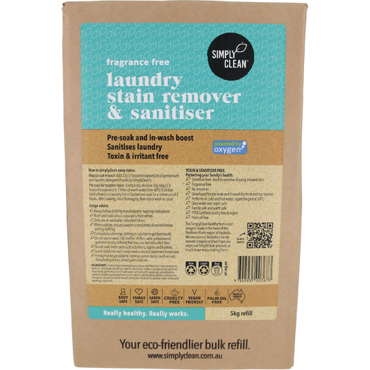 Simply Clean Laundry Stain Remover Fragrance Free