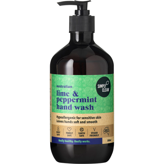 Simply Clean Hand Wash Lime & Peppermint