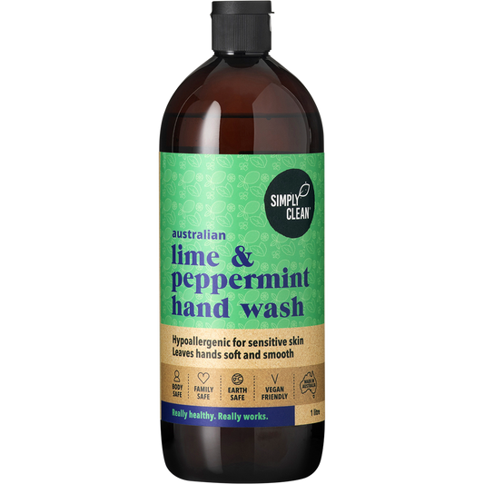 Simply Clean Hand Wash Lime & Peppermint
