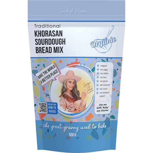 Sourdough Mumma Khorasan Sourdough Bread Mix Traditional