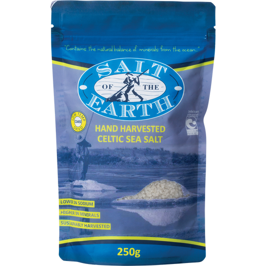 SALT OF THE EARTH Celtic Sea Salt Low Temp Dried Coarse