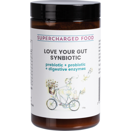 Supercharged Food Love Your Gut Synbiotic Powder Pre/Probiotic