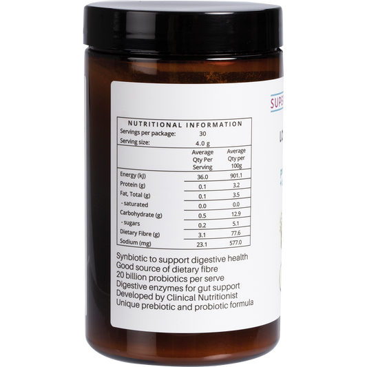 Supercharged Food Love Your Gut Synbiotic Powder Pre/Probiotic