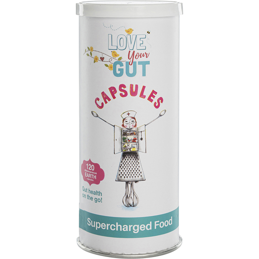 Supercharged Food Love Your Gut Capsules Diatomaceous Earth