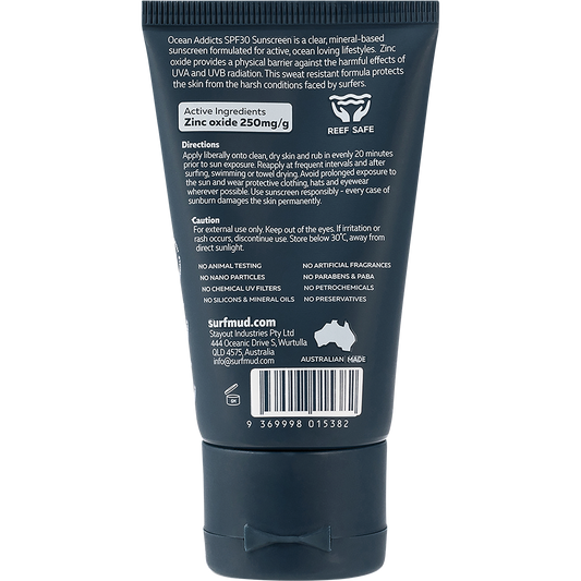 Surfmud Oceans Addict Sunscreen SPF 30