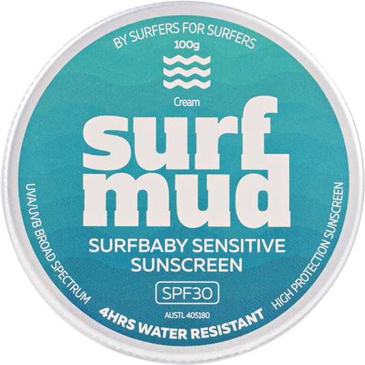 Surfmud Surfbaby Sensitive Sunscreen SPF 30 Tin