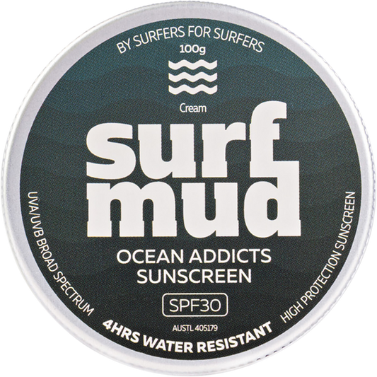 Surfmud Ocean Addicts Sunscreen SPF 30 Tin