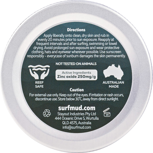 Surfmud Ocean Addicts Sunscreen SPF 30 Tin
