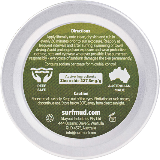 Surfmud Mineral Sunscreen SPF 50+ Tin