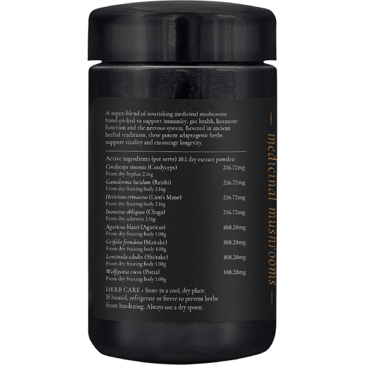 SuperFeast Mason's Mushrooms Immune & Gut Tonic 100g