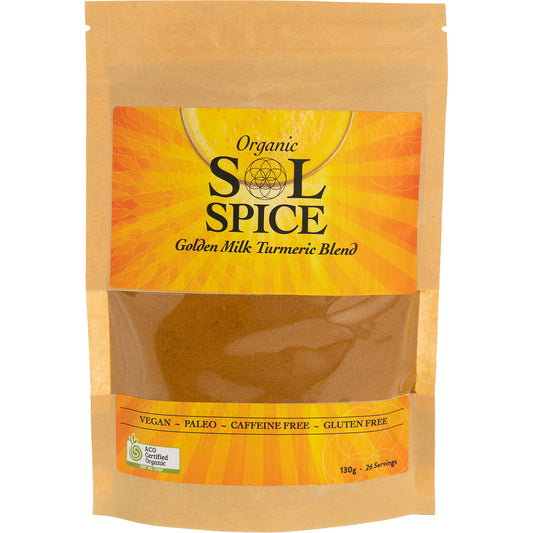 SOL ORGANICS Golden Milk Turmeric Blend 1 x 100g