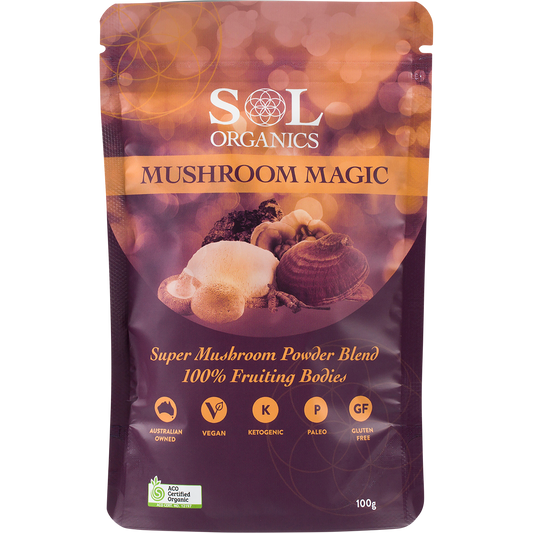 Sol Organics Mushroom Magic Super Mushroom Powder Blend