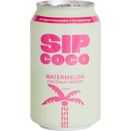 SIP COCO Watermelon Coconut Water Can - Box of 12