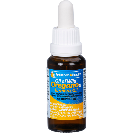 Solutions 4 Health Oil of Wild Oregano with Turmeric Oil