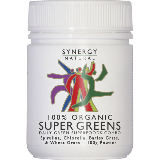 SYNERGY NATURAL Super Greens Powder 1 x 100g