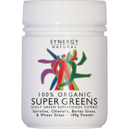 Synergy Natural Super Greens Powder 100g
