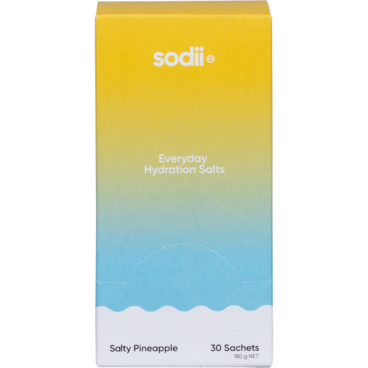 Sodii Everyday Hydration Salts Salty Pineapple 6 x 30pk