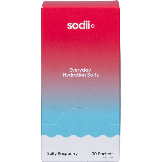 Sodii Everyday Hydration Salts Salty Raspberry 24 x 30pk
