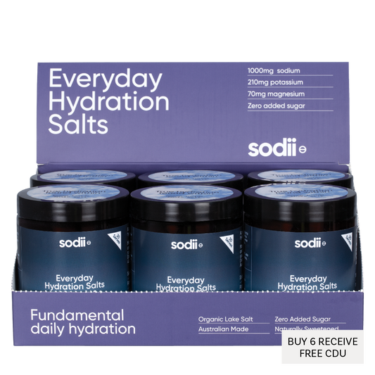 Sodii Everyday Hydration Salts Unflavoured 24 x 30pk