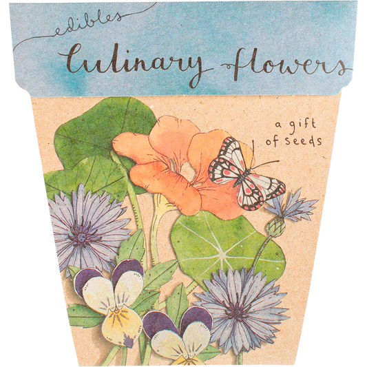 Sow 'n Sow Gift of Seeds Culinary Flowers