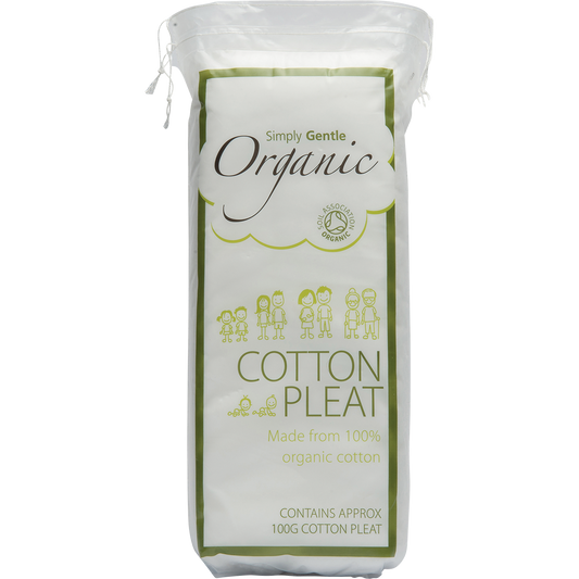 SIMPLY GENTLE ORGANIC Cotton Pleat
