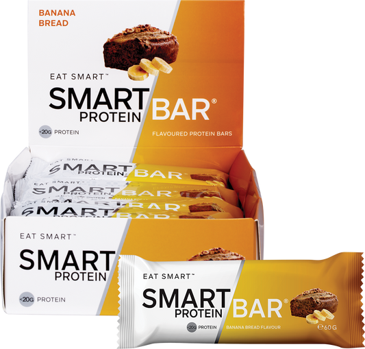 Smart Protein Bar Banana Bread Flavour Protein Bar - Box of 12
