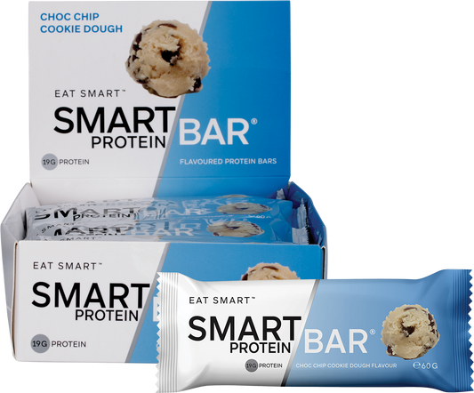 Smart Protein Bar Choc Chip Cookie Dough Flavour Protein Bar - Box of 12