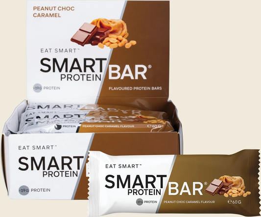 Smart Protein Bar Peanut Choc Caramel Flavour Protein Bar - Box of 12