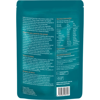 POWER SUPER FOODS Dulse Flakes Certified Organic 1 x 40g