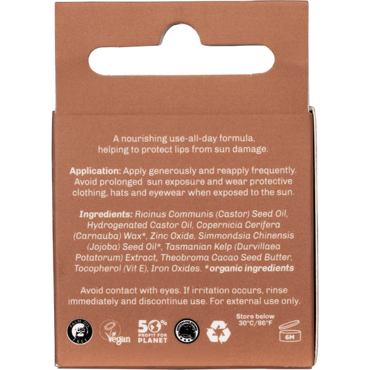 SunButter SPF15 Cacao Lip Zinc