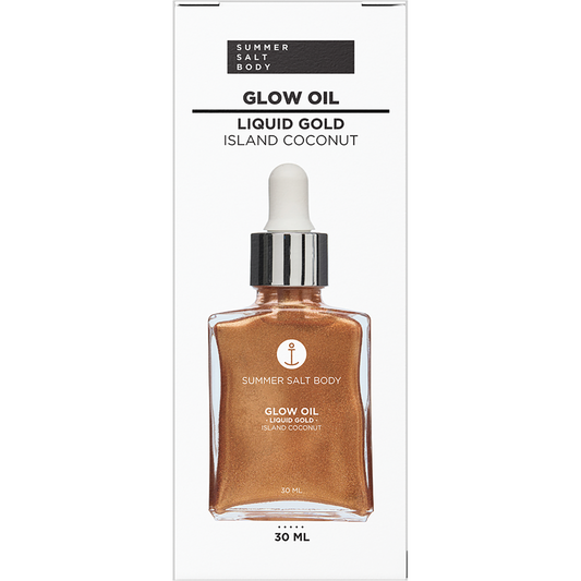 Summer Salt Body Glow Oil Liquid Gold Island Coconut