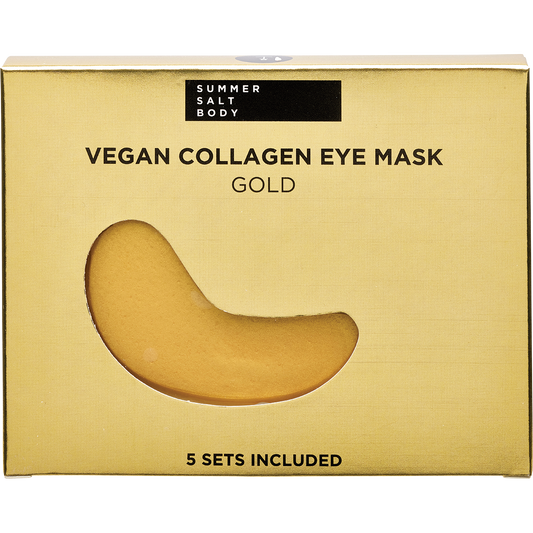 Summer Salt Body Vegan Collagen Eye Mask Sets Gold