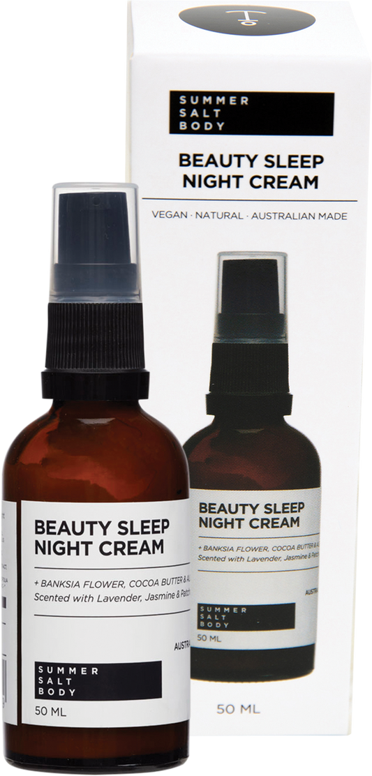 Summer Salt Body Beauty Sleep Night Cream