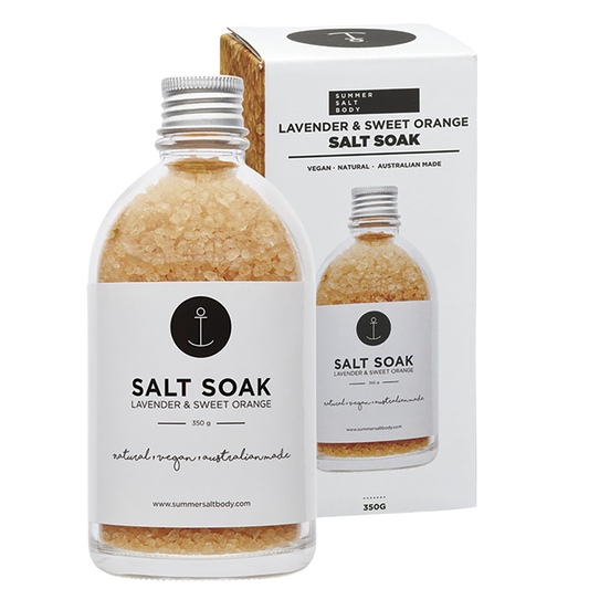 Summer Salt Body Salt Soak Lavender & Sweet Orange