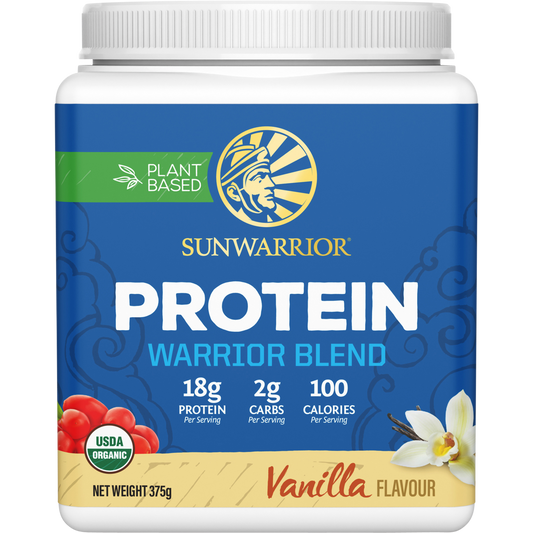 Sunwarrior Protein Powder Warrior Blend Vanilla