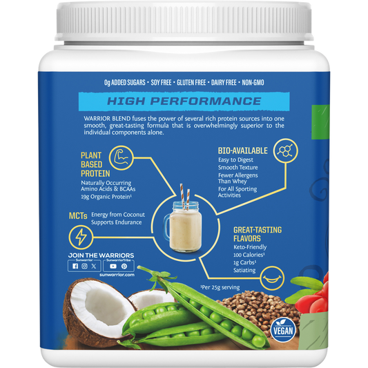 Sunwarrior Protein Powder Warrior Blend Unflavoured
