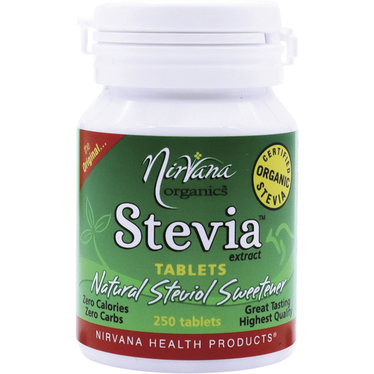 Nirvana Organics Stevia Tablets 6 x 250 Tabs