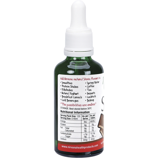 Nirvana Organics Liquid Stevia Chocolate