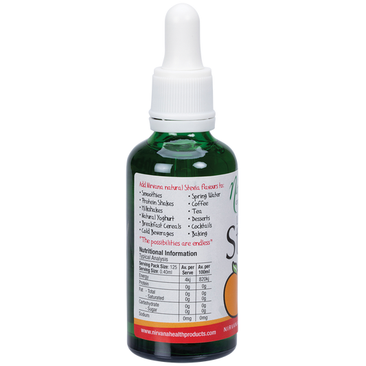 Nirvana Organics Liquid Stevia Orange