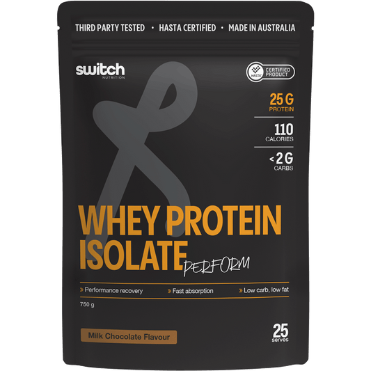 Switch Nutrition Perform Hasta Whey Protein Isolate Chocolate Milk