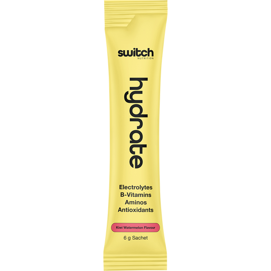 Switch Nutrition Hydrate Electrolytes No Added Sugar Kiwi Watermelon