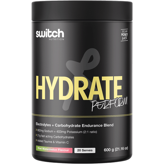 Switch Nutrition Perform Hasta Hydrate & Carbs Kiwi Watermelon