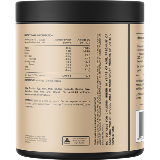Switch Nutrition Inositol 40:1 MYO : D-Chiro Inositol