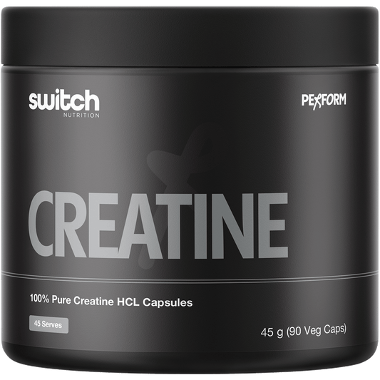 Switch Nutrition Creatine 100% Pure HCL 12 x 90 Caps