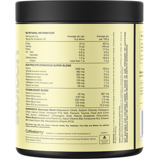 Switch Nutrition Hydrate Everyday Sugar Free Electrolytes Kiwi Watermelon