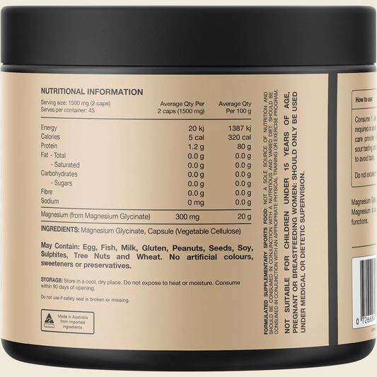 Switch Nutrition Mag Gly 100% Pure Magnesium Glycinate